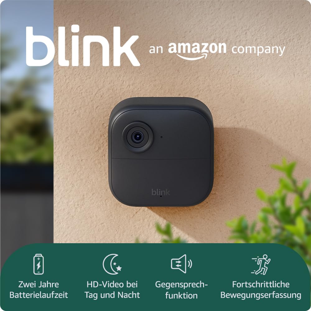Blink Outdoor 4  4-Kamera-System mit enthaltenem Sync Module Core