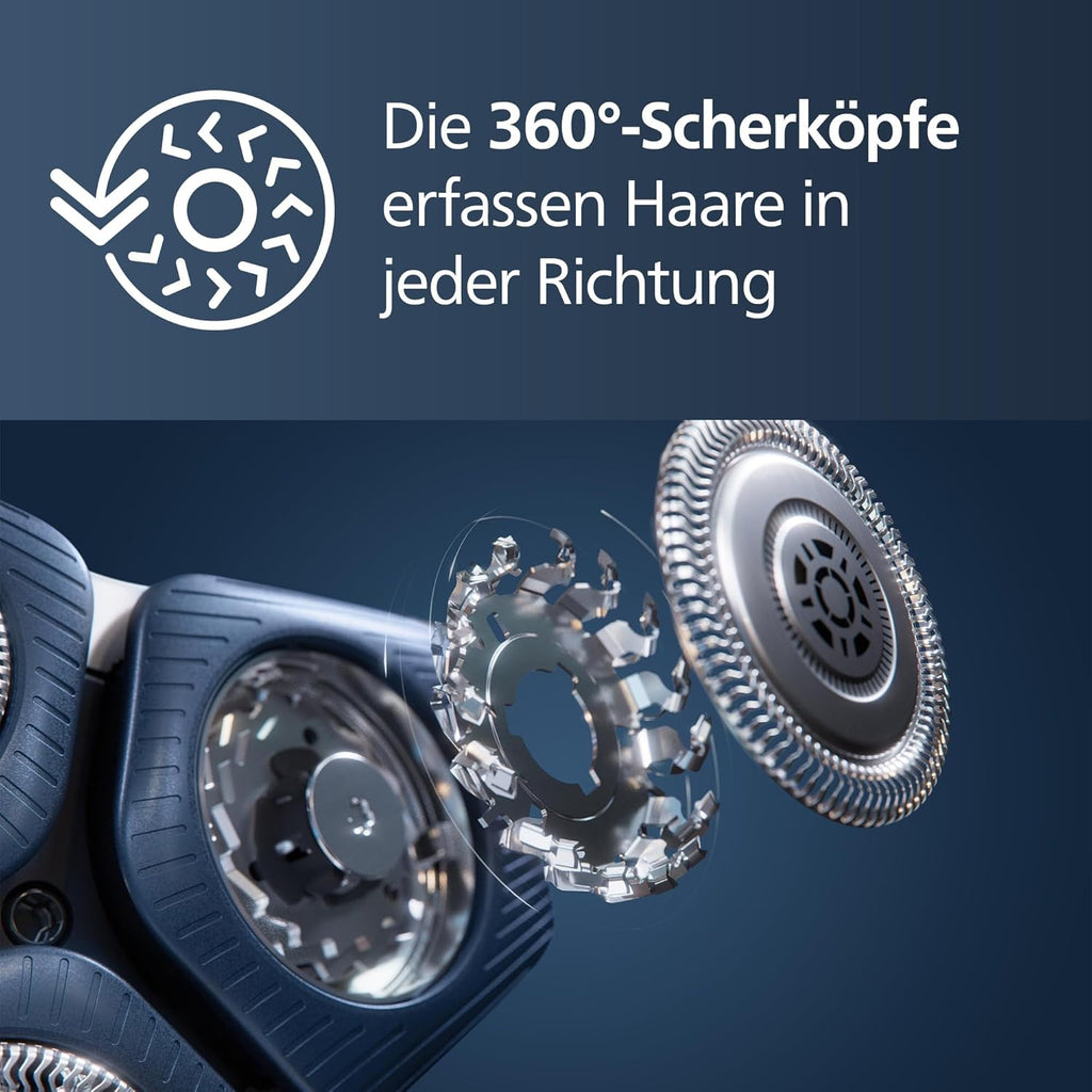 PHILIPS Shaver Series 7000 – Elektrischer Rasierer für Herren, Nass- und Trockenrasierer