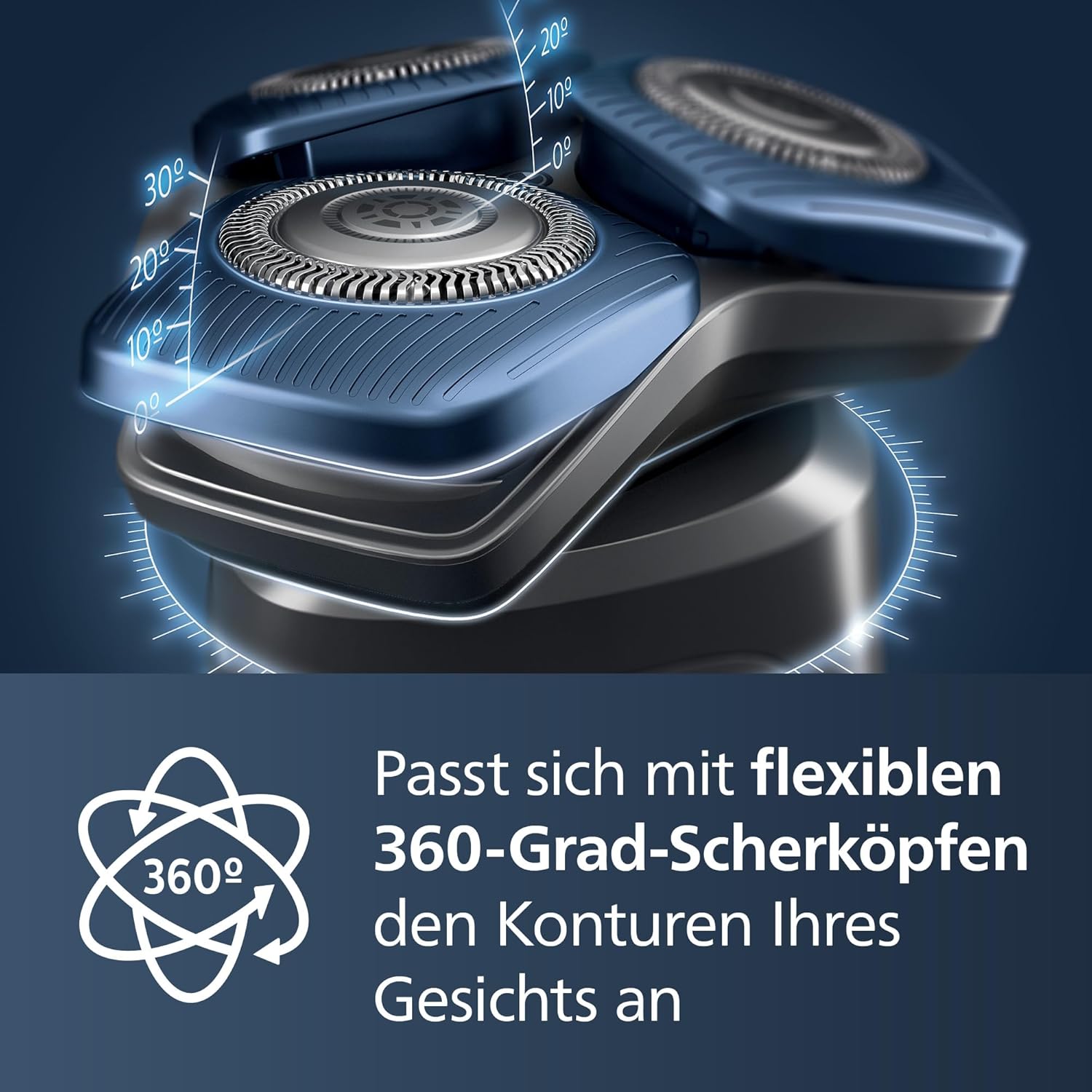 PHILIPS Shaver Series 7000 – Elektrischer Rasierer für Herren, Nass- und Trockenrasierer