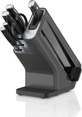 Ninja Foodi StaySharp Messerblock, 6-teiliges Set, Edelstahl, mit integriertem Schärfer