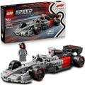 LEGO Speed Champions Audi Revolut F1 Team R26 Rennwagen Spielzeug - Modellbauset mit sammelbarer Rennfahrer Minifigur - 77259