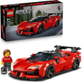 LEGO Speed Champions Ferrari SF90 XX Stradale Sportwagen - Modellbau mit sammelbarer Fahrer Minifigur - 77254